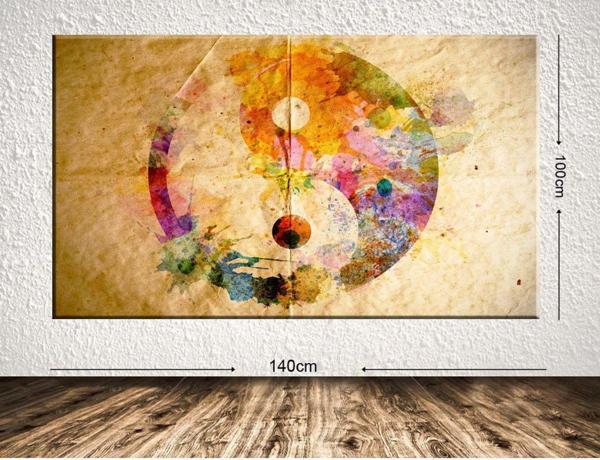 Tablo Center Dev Boyut Dekoratif Kanvas Tablo 100x140 cm - Image 1