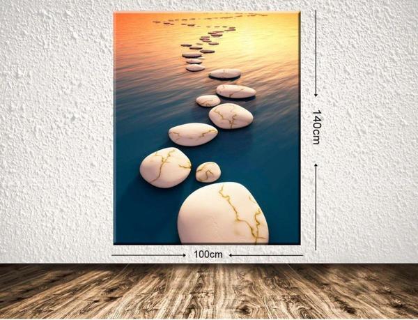 Tablo Center Dev Boyut Dekoratif Kanvas Tablo 100x140 cm - Image 1