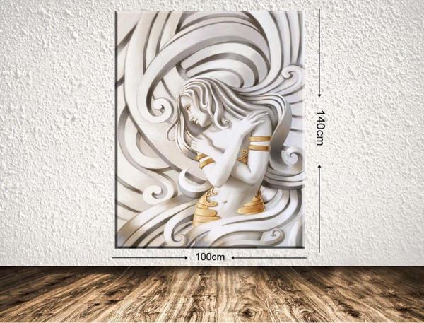 Tablo Center Dev Boyut Dekoratif Kanvas Tablo 100x140 cm - Image 1