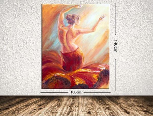 Tablo Center Dev Boyut Dekoratif Kanvas Tablo 100x140 cm - Image 1