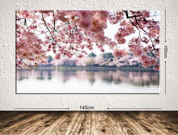 Tablo Center Dev Boyut Manzara Kanvas Tablo 100x140 cm - Image 1