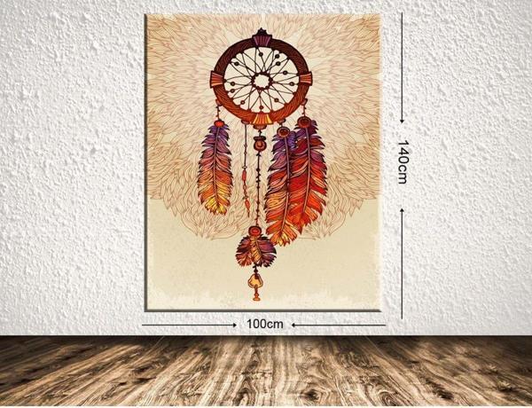 Tablo Center Dev Boyut Dekoratif Kanvas Tablo 100x140 cm - Image 1