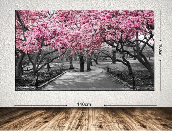 Tablo Center Dev Boyut Manzara Kanvas Tablo 100x140 cm - Image 1