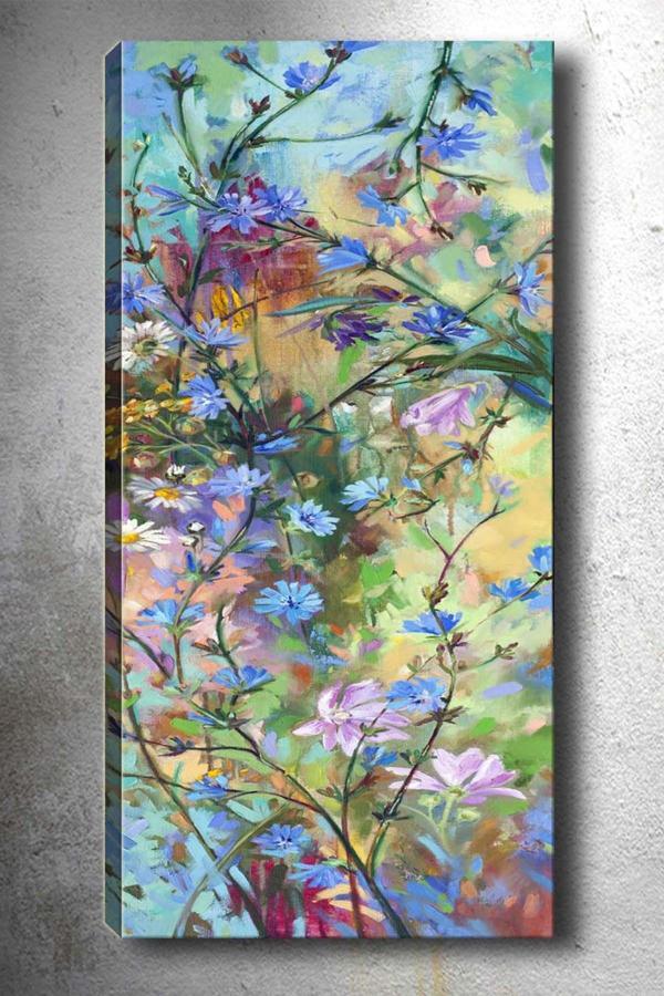 Tablo Center 30x90 cm Çiçek Kanvas Tablo - Image 1