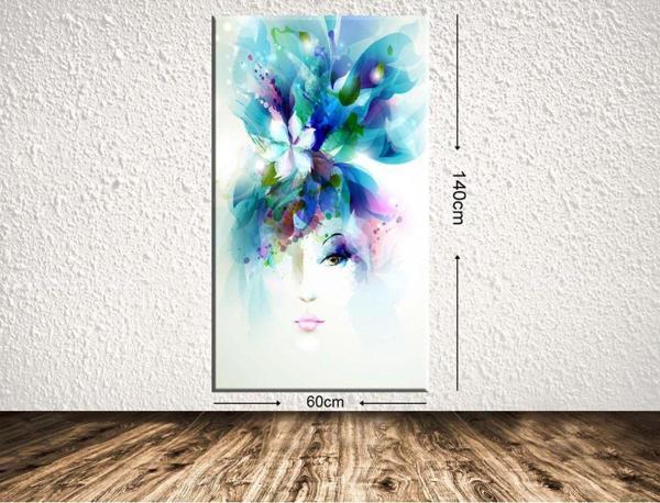 Tablo Center Dev Boyut Dekoratif Kanvas Tablo 60x140 cm - Image 1