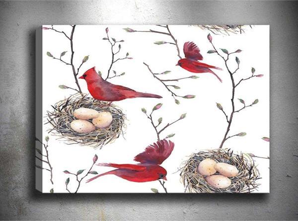 Tablo Center 30x40 cm Tropikal Kanvas Tablo - Image 1