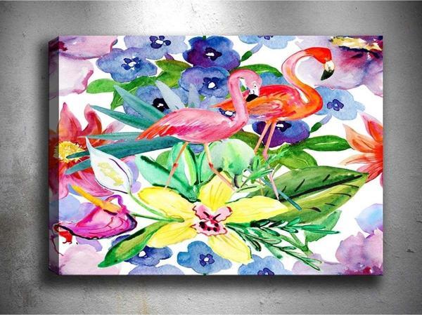 Tablo Center 30x40 cm Tropikal Kanvas Tablo - Image 1
