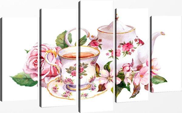 Tablo Center 5 Parçalı Kanvas Tablo 60x100 cm - Image 1