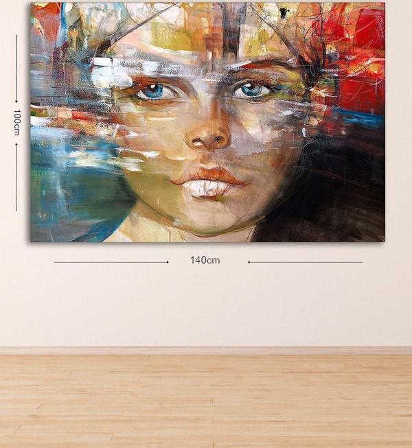 Tablo Center Dev Boyut Dekoratif Kanvas Tablo 100x140 cm - Image 1