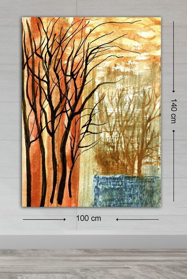 Tablo Center Dev Boyut Dekoratif Kanvas Tablo 100x140 cm - Image 1