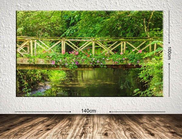 Tablo Center Dev Boyut Manzara Kanvas Tablo 100x140 cm - Image 1