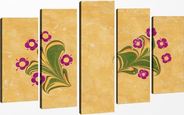 Tablo Center 5 Parçalı Kanvas Tablo 60x100 cm - Image 1