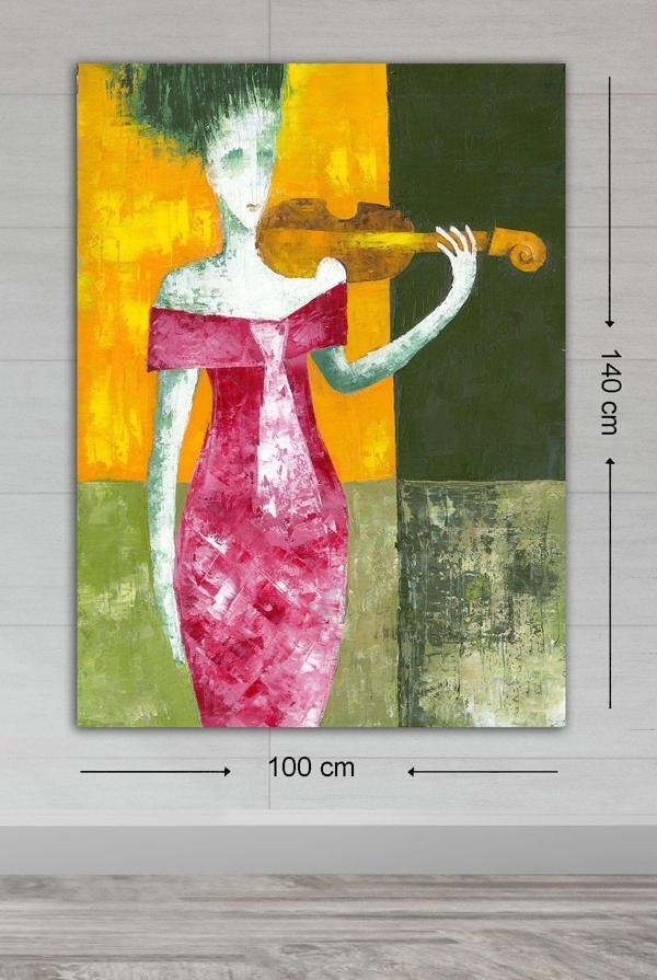 Tablo Center Dev Boyut Dekoratif Kanvas Tablo 100x140 cm - Image 1
