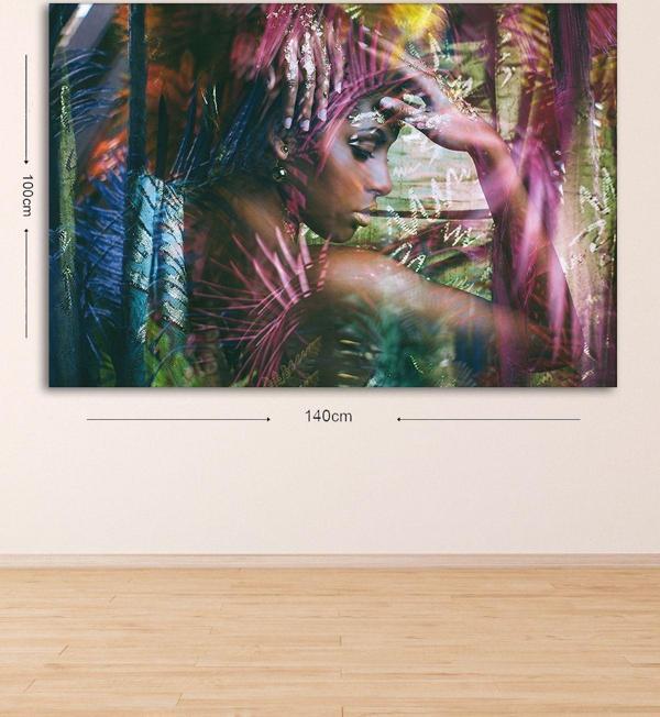 Tablo Center Dev Boyut Dekoratif Kanvas Tablo 100x140 cm - Image 1