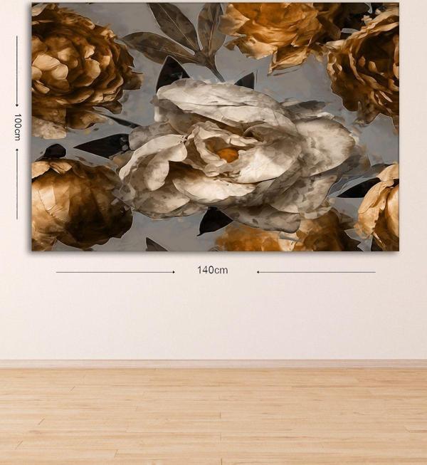 Tablo Center Dev Boyut Dekoratif Kanvas Tablo 100x140 cm - Image 1