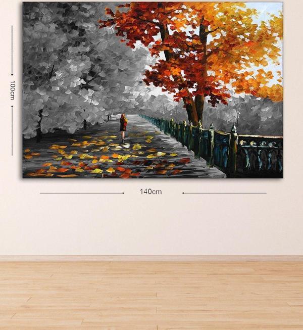 Tablo Center Dev Boyut Dekoratif Kanvas Tablo 100x140 cm - Image 1
