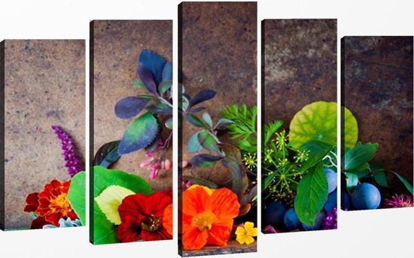 Tablo Center 5 Parçalı Kanvas Tablo 60x100 cm - Image 1