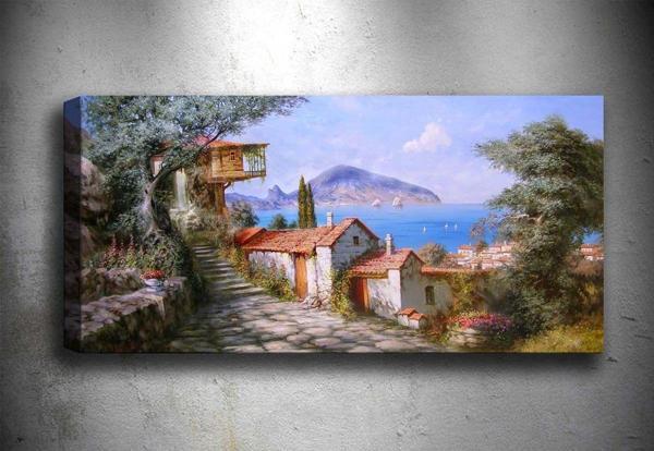 Tablo Center 30x90 cm Manzara Kanvas Tablo - Image 1