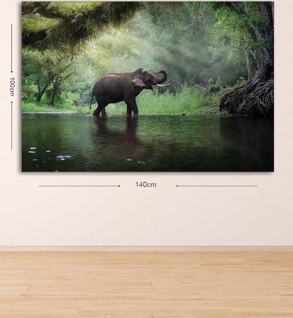 Tablo Center Dev Boyut Dekoratif Kanvas Tablo 100x140 cm - Image 1