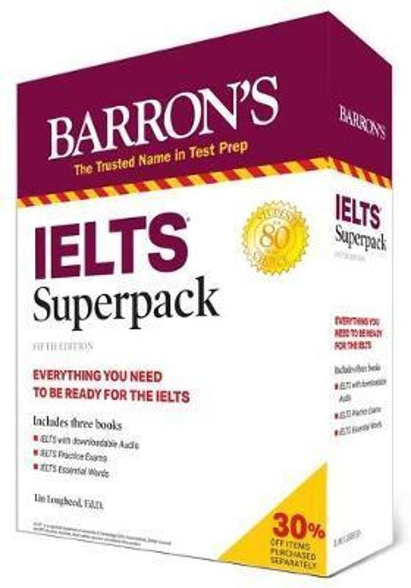 Barrons Ielts Superpack 5e - Barrons - Image 1