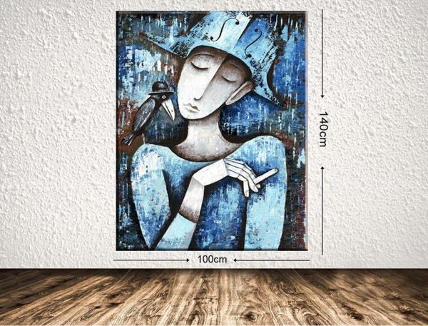 Tablo Center Dev Boyut Dekoratif Kanvas Tablo 100x140 cm - Image 1