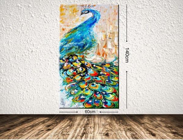 Tablo Center Dev Boyut Dekoratif Kanvas Tablo 60x140 cm - Image 1