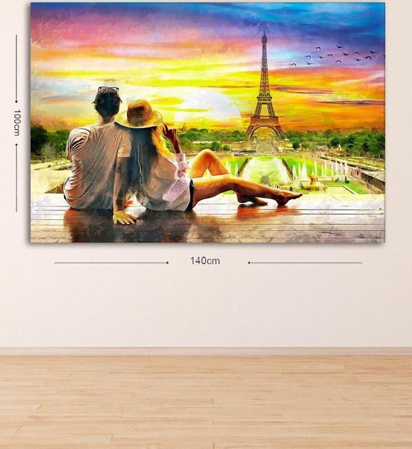 Tablo Center Dev Boyut Dekoratif Kanvas Tablo 100x140 cm - Image 1