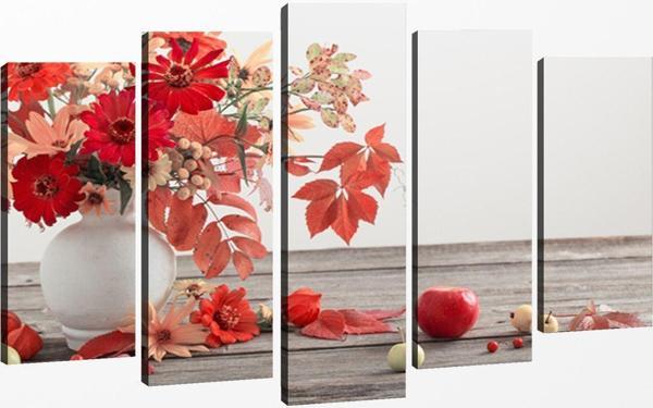 Tablo Center 5 Parçalı Kanvas Tablo 60x100 cm - Image 1