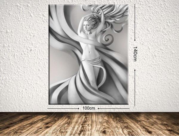 Tablo Center Dev Boyut Dekoratif Kanvas Tablo 100x140 cm - Image 1