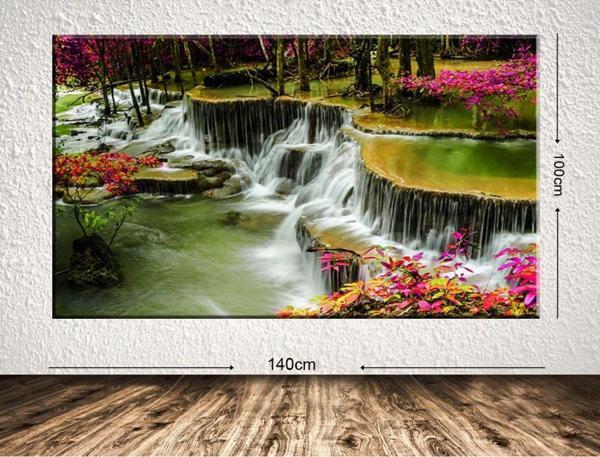 Tablo Center Dev Boyut Manzara Kanvas Tablo 100x140 cm - Image 1