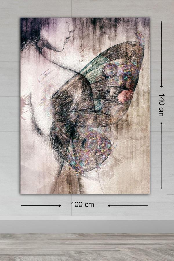 Tablo Center Dev Boyut Dekoratif Kanvas Tablo 100x140 cm - Image 1