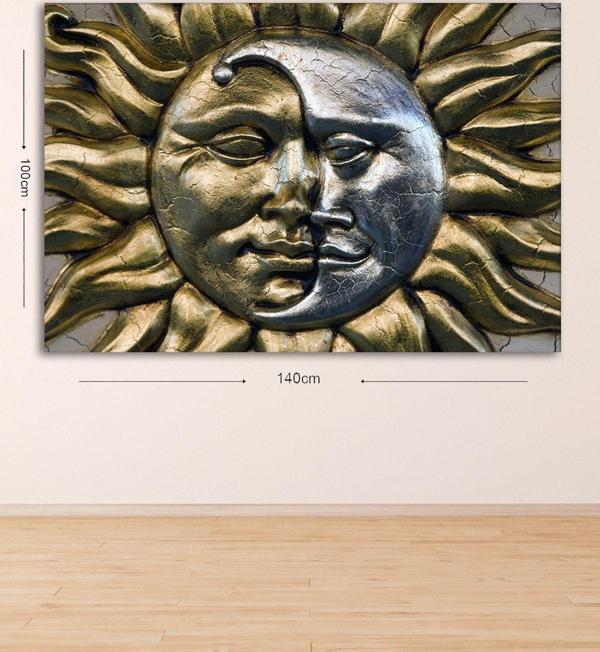 Tablo Center Dev Boyut Dekoratif Kanvas Tablo 100x140 cm - Image 1