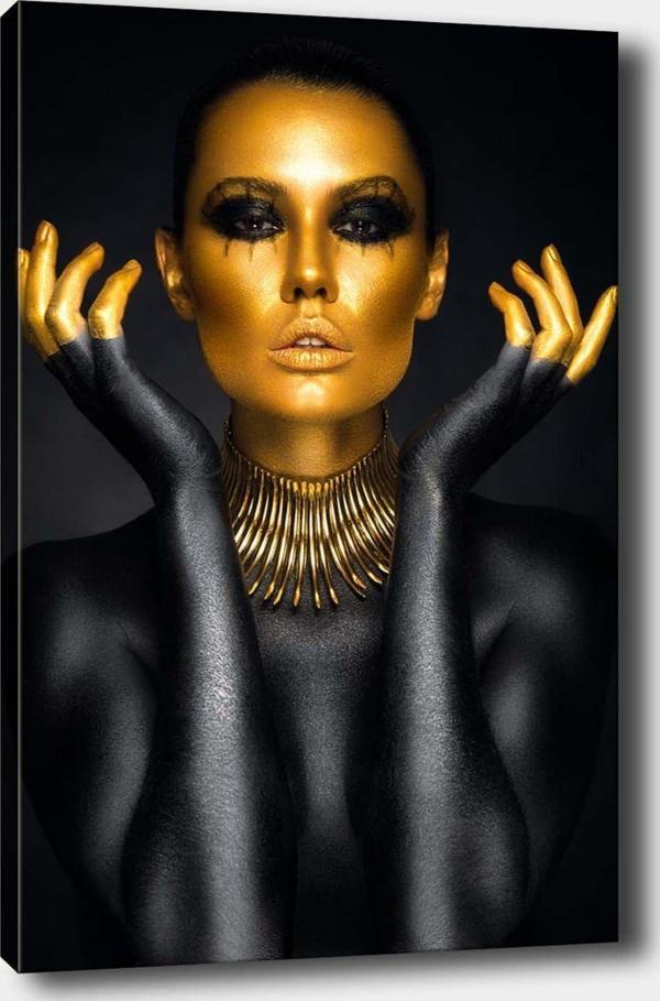 Tablo Center 50x70 cm Afrikalı Bayan Kanvas Tablo - Image 1