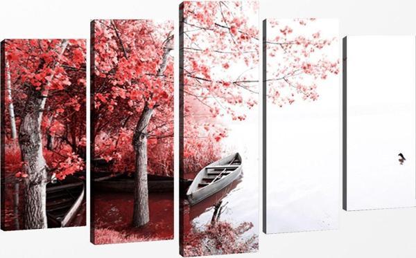 Tablo Center 5 Parçalı Kanvas Tablo 60x100 cm - Image 1