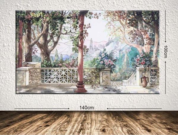Tablo Center Dev Boyut Dekoratif Kanvas Tablo 100x140 cm - Image 1