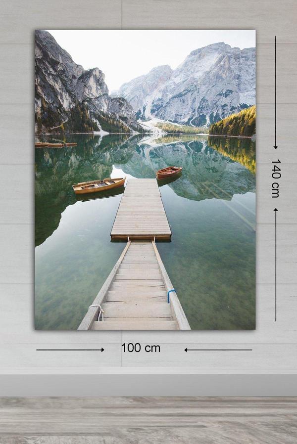 Tablo Center Dev Boyut Dekoratif Kanvas Tablo 100x140 cm - Image 1