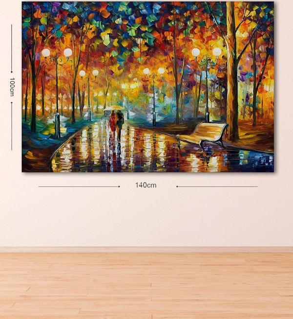 Tablo Center Dev Boyut Dekoratif Kanvas Tablo 100x140 cm - Image 1