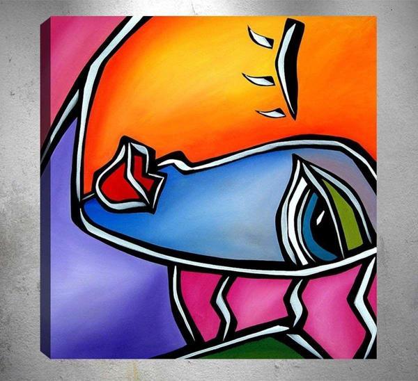 Tablo Center 30x30 cm Kanvas Tablo - Image 1