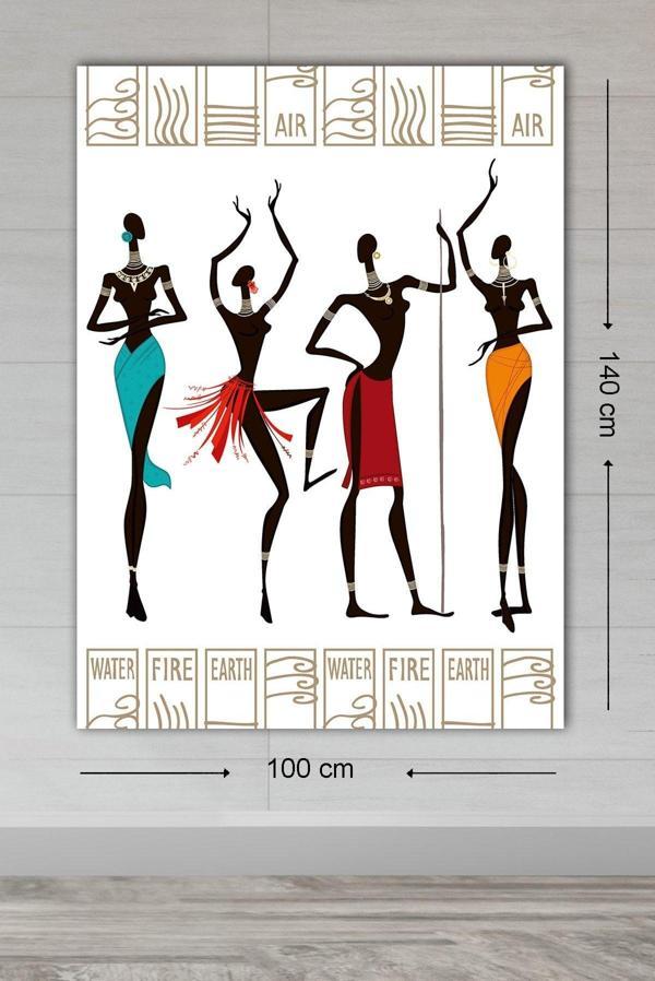 Tablo Center Dev Boyut Dekoratif Kanvas Tablo 100x140 cm - Image 1