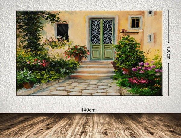 Tablo Center Dev Boyut Dekoratif Kanvas Tablo 100x140 cm - Image 1