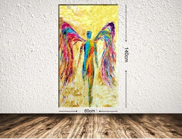 Tablo Center Dev Boyut Dekoratif Kanvas Tablo 60x140 cm - Image 1