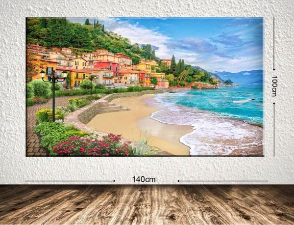 Tablo Center Dev Boyut Manzara Kanvas Tablo 100x140 cm - Image 1