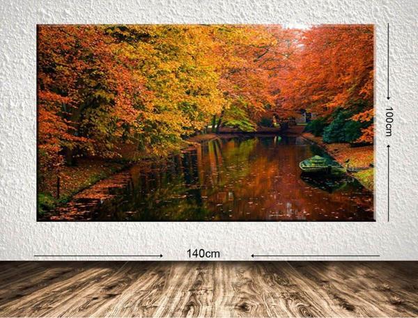 Tablo Center Dev Boyut Manzara Kanvas Tablo 100x140 cm - Image 1