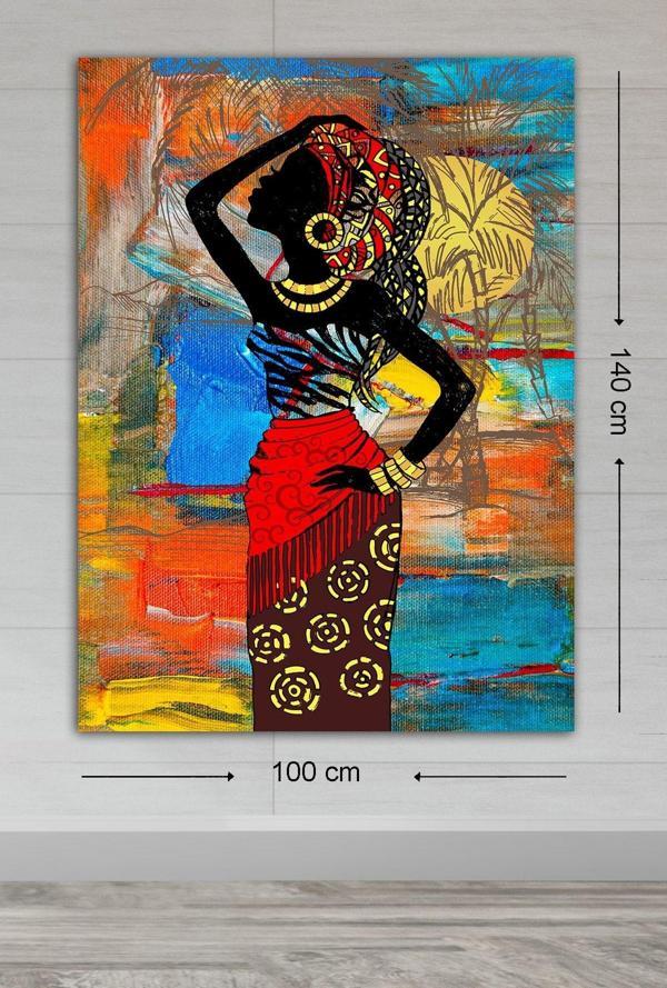 Tablo Center Dev Boyut Dekoratif Kanvas Tablo 100x140 cm - Image 1