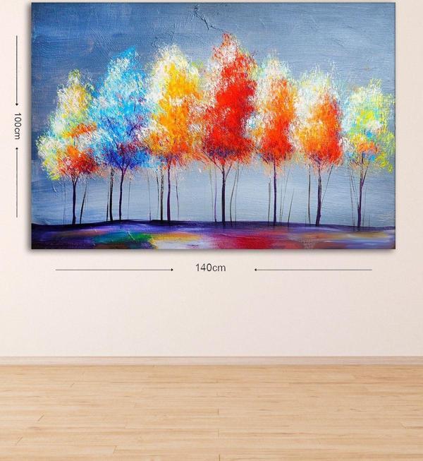 Tablo Center Dev Boyut Dekoratif Kanvas Tablo 100x140 cm - Image 1