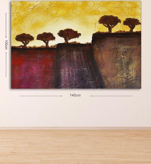 Tablo Center Dev Boyut Dekoratif Kanvas Tablo 100x140 cm - Image 1