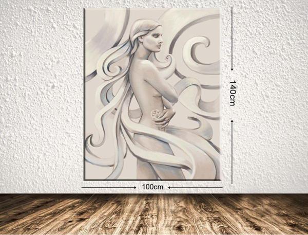 Tablo Center Dev Boyut Dekoratif Kanvas Tablo 100x140 cm - Image 1
