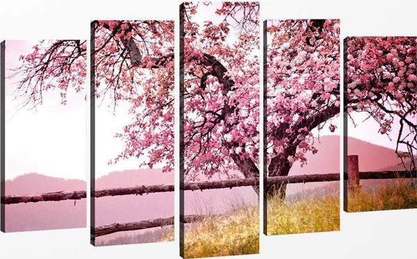 Tablo Center 5 Parçalı Kanvas Tablo 60x100 cm - Image 1