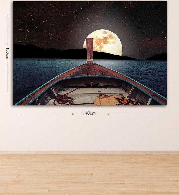 Tablo Center Dev Boyut Dekoratif Kanvas Tablo 100x140 cm - Image 1