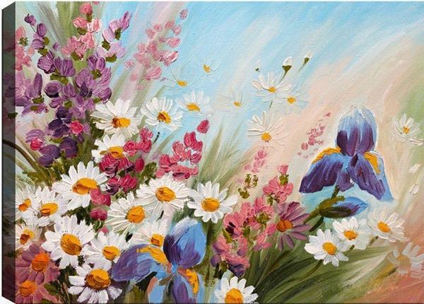 Tablo Center 50x70 cm Çiçek Kanvas Tablo - Image 1